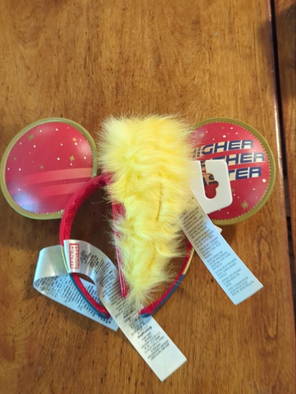 Disney Parks  Captain Marvel ear Headband Brand New - Picture 10 of 12